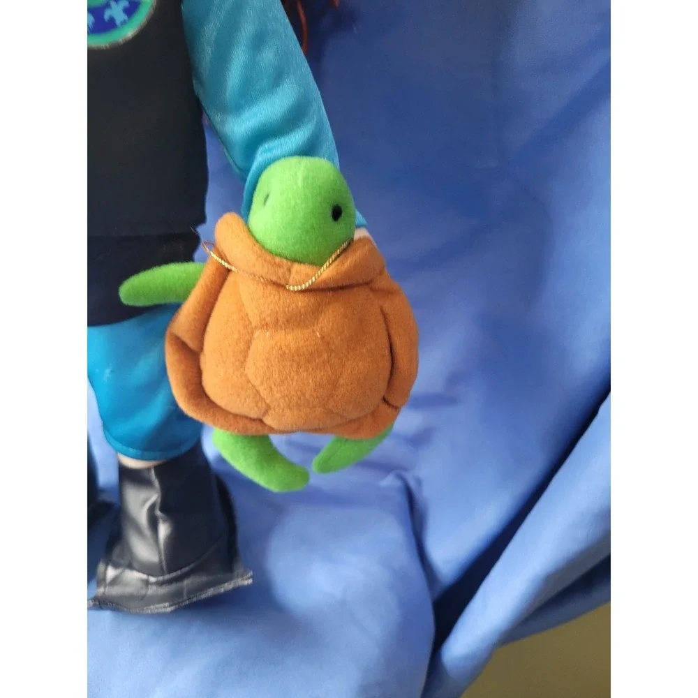 Vintage 1997 Carie Aquarist Plush Doll With tags And‎ Accessories
